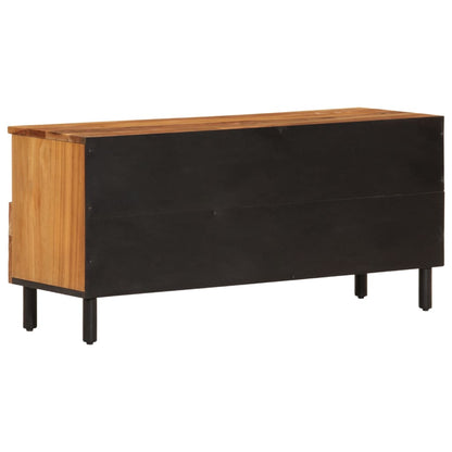 TV-Schrank 100x33x46 cm Massivholz Akazie - Pazzar.ch