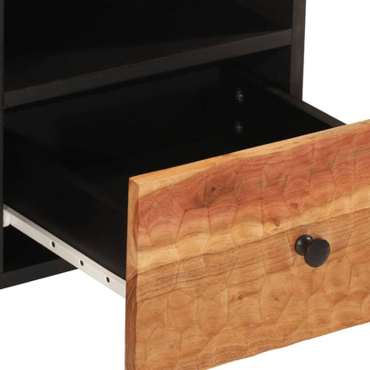 TV-Schrank 100x33x46 cm Massivholz Akazie - Pazzar.ch