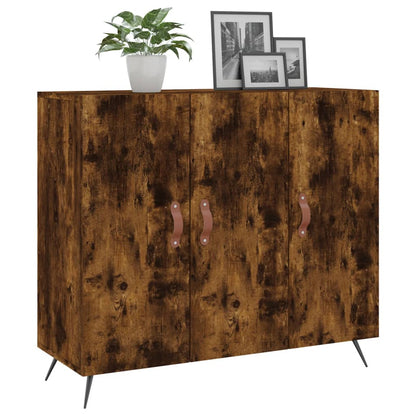 Sideboard Räuchereiche 90x34x80 cm Holzwerkstoff - Pazzar.ch