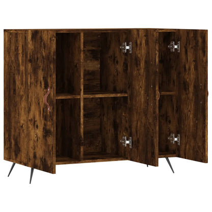 Sideboard Räuchereiche 90x34x80 cm Holzwerkstoff - Pazzar.ch