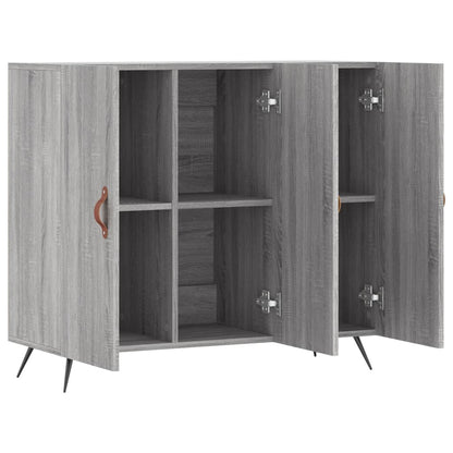Sideboard Grau Sonoma 90x34x80 cm Holzwerkstoff - Pazzar.ch