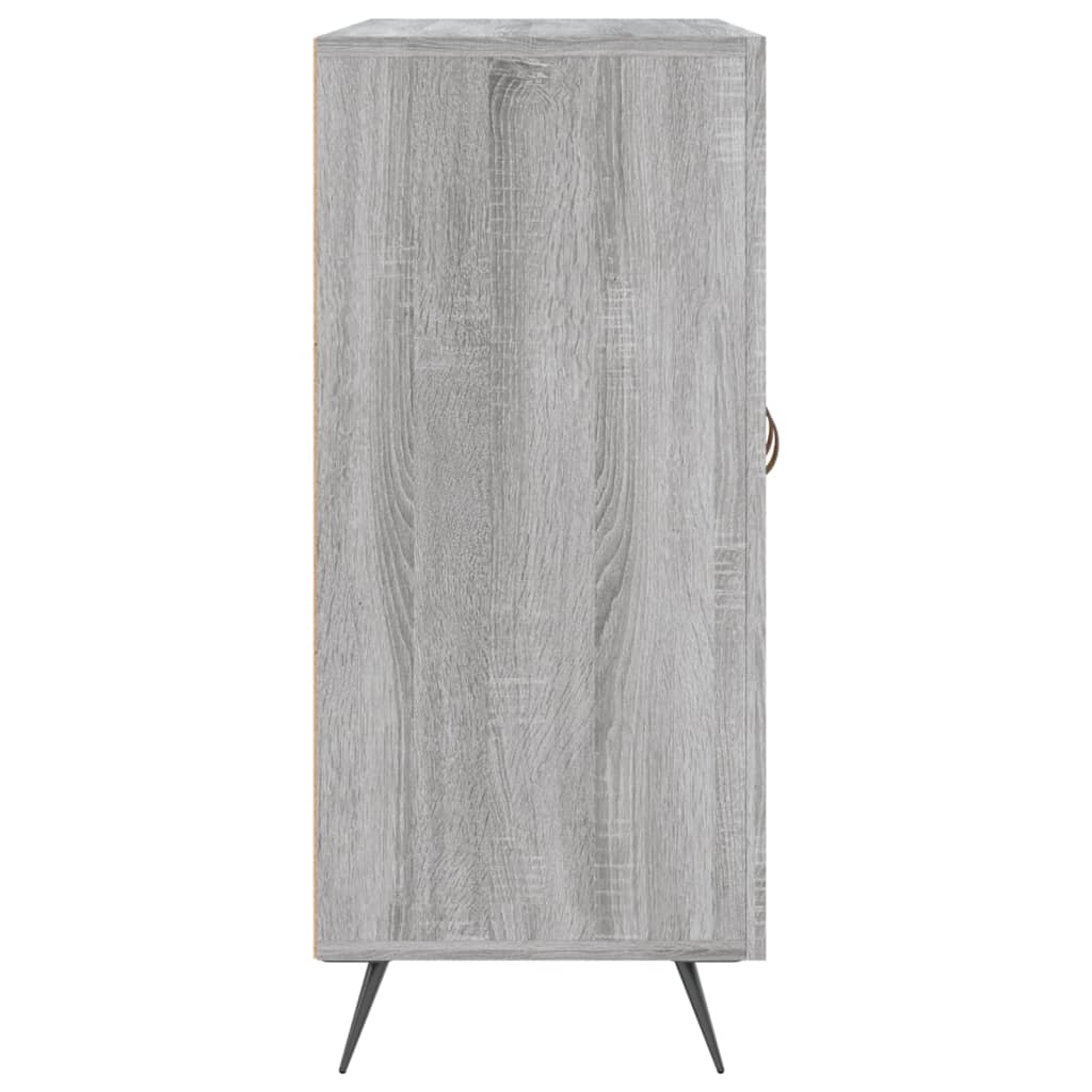 Sideboard Grau Sonoma 90x34x80 cm Holzwerkstoff - Pazzar.ch