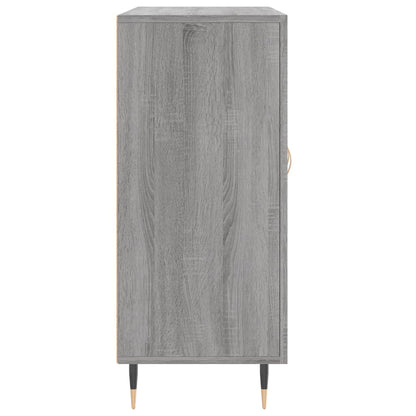 Sideboard Grau Sonoma 90x34x80 cm Holzwerkstoff - Pazzar.ch