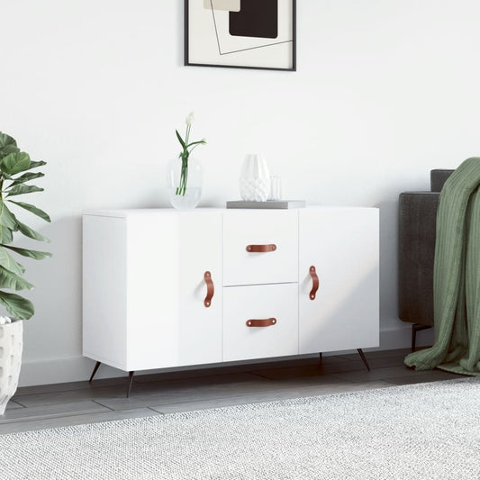 Sideboard Hochglanz-Weiß 100x36x60 cm Holzwerkstoff - Pazzar.ch