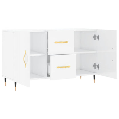 Sideboard Hochglanz-Weiß 100x36x60 cm Holzwerkstoff - Pazzar.ch
