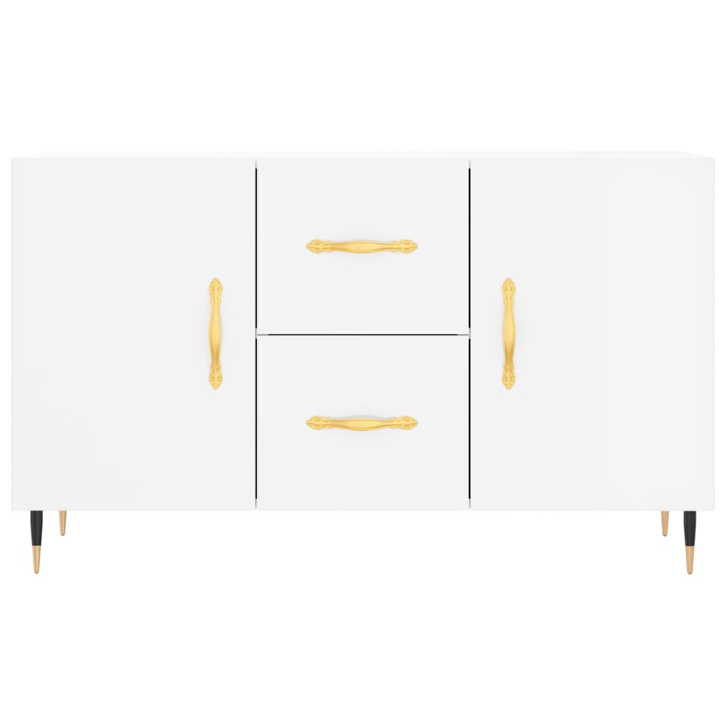 Sideboard Hochglanz-Weiß 100x36x60 cm Holzwerkstoff - Pazzar.ch