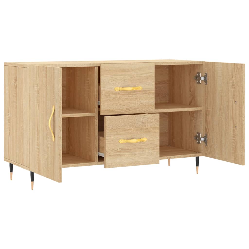 Sideboard Sonoma-Eiche 100x36x60 cm Holzwerkstoff - Pazzar.ch