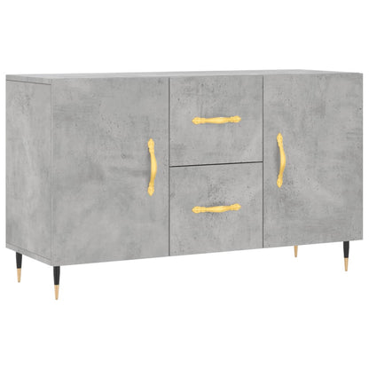 Sideboard Betongrau 100x36x60 cm Holzwerkstoff - Pazzar.ch