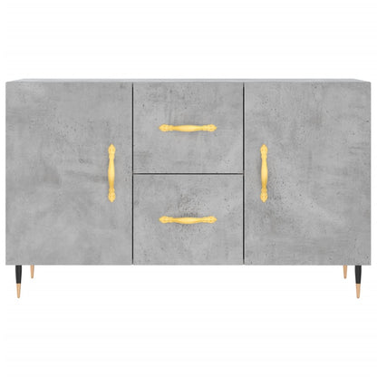 Sideboard Betongrau 100x36x60 cm Holzwerkstoff - Pazzar.ch