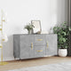 Sideboard Betongrau 100x36x60 cm Holzwerkstoff