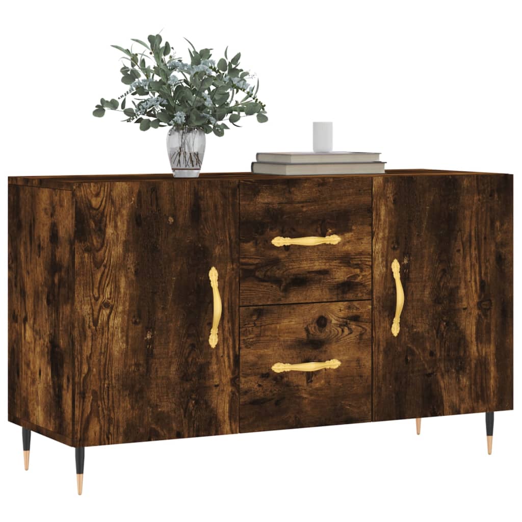 Sideboard Räuchereiche 100x36x60 cm Holzwerkstoff - Pazzar.ch