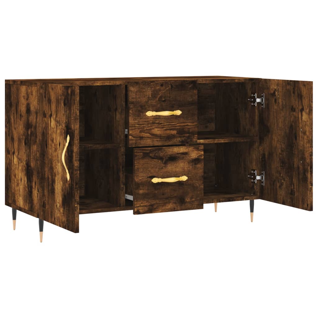 Sideboard Räuchereiche 100x36x60 cm Holzwerkstoff - Pazzar.ch
