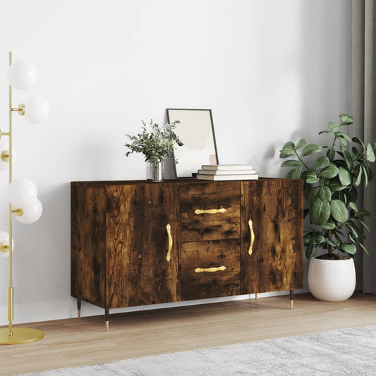 Sideboard Räuchereiche 100x36x60 cm Holzwerkstoff - Pazzar.ch