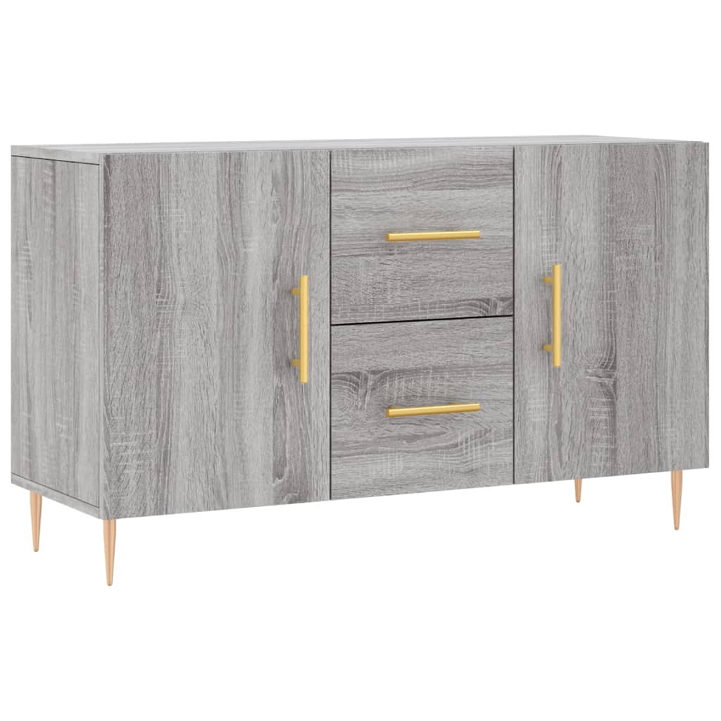 Sideboard Grau Sonoma 100x36x60 cm Holzwerkstoff - Pazzar.ch