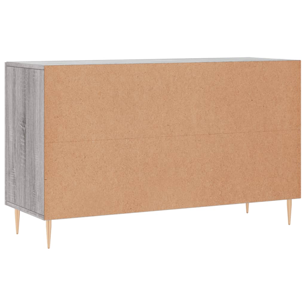Sideboard Grau Sonoma 100x36x60 cm Holzwerkstoff - Pazzar.ch