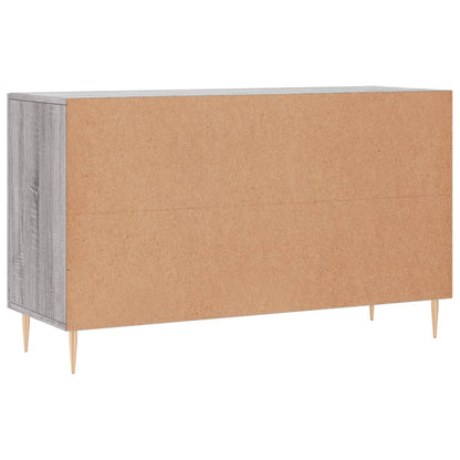 Sideboard Grau Sonoma 100x36x60 cm Holzwerkstoff - Pazzar.ch