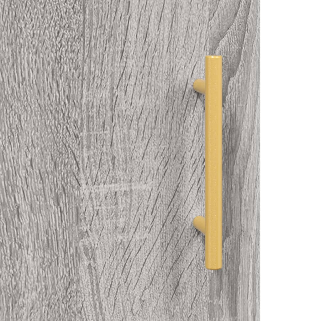 Sideboard Grau Sonoma 100x36x60 cm Holzwerkstoff - Pazzar.ch