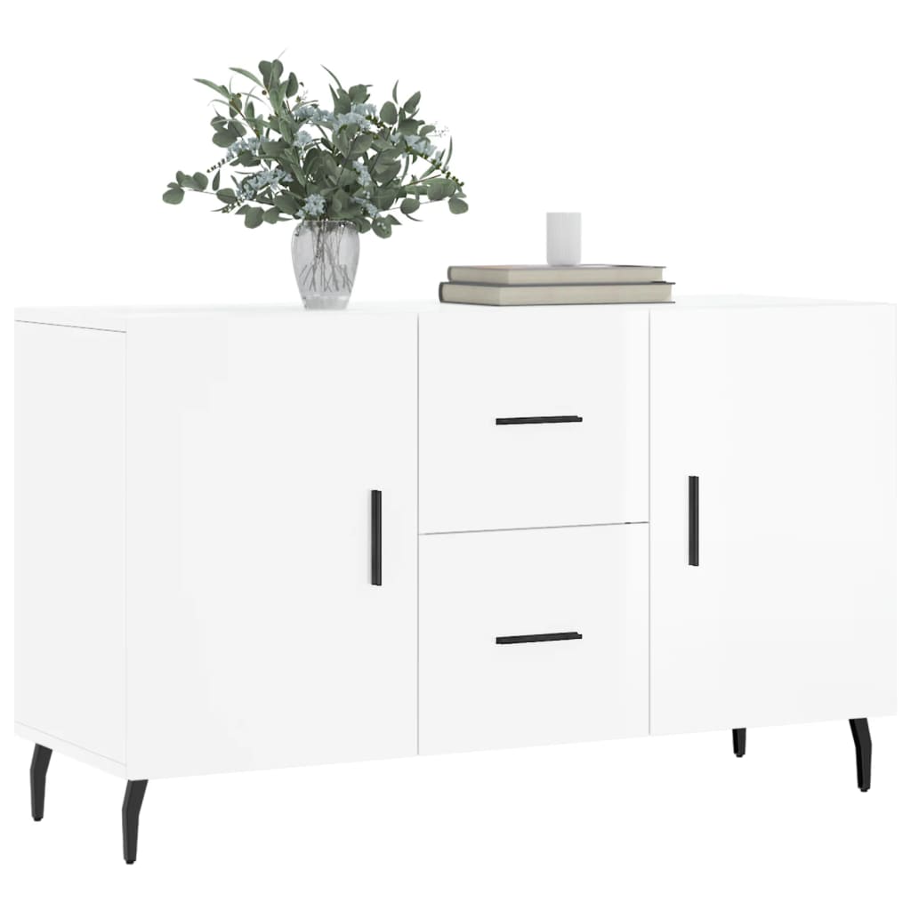 Sideboard Hochglanz-Weiß 100x36x60 cm Holzwerkstoff - Pazzar.ch