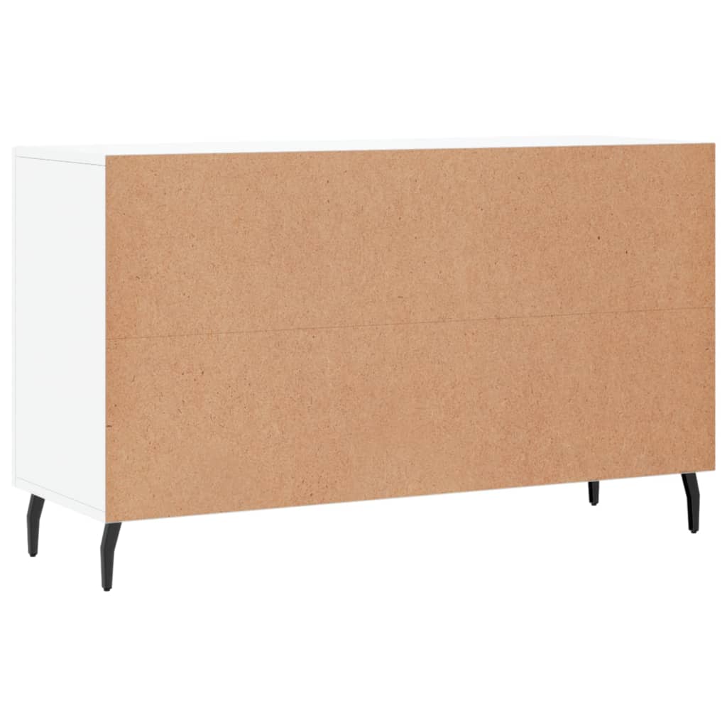 Sideboard Hochglanz-Weiß 100x36x60 cm Holzwerkstoff - Pazzar.ch