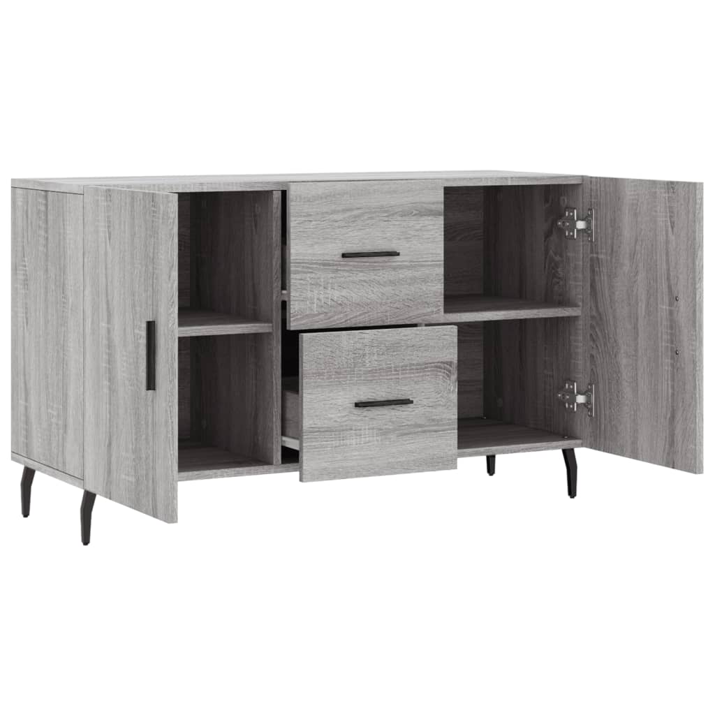 Sideboard Grau Sonoma 100x36x60 cm Holzwerkstoff - Pazzar.ch