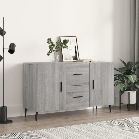 Sideboard Grau Sonoma 100x36x60 cm Holzwerkstoff - Pazzar.ch
