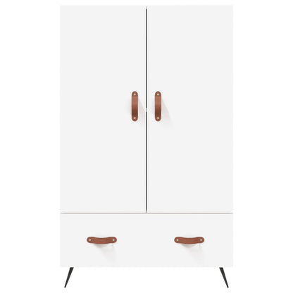 Highboard Weiß 69,5x31x115 cm Holzwerkstoff - Pazzar.ch