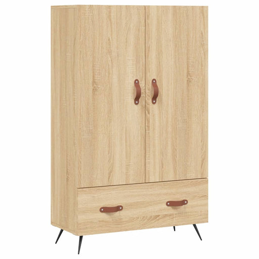 Highboard Sonoma-Eiche 69,5x31x115 cm Holzwerkstoff - Pazzar.ch