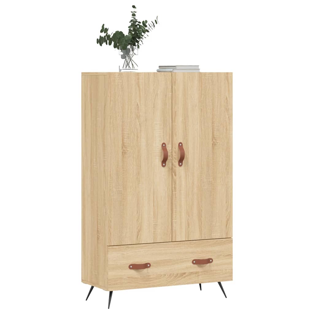 Highboard Sonoma-Eiche 69,5x31x115 cm Holzwerkstoff - Pazzar.ch