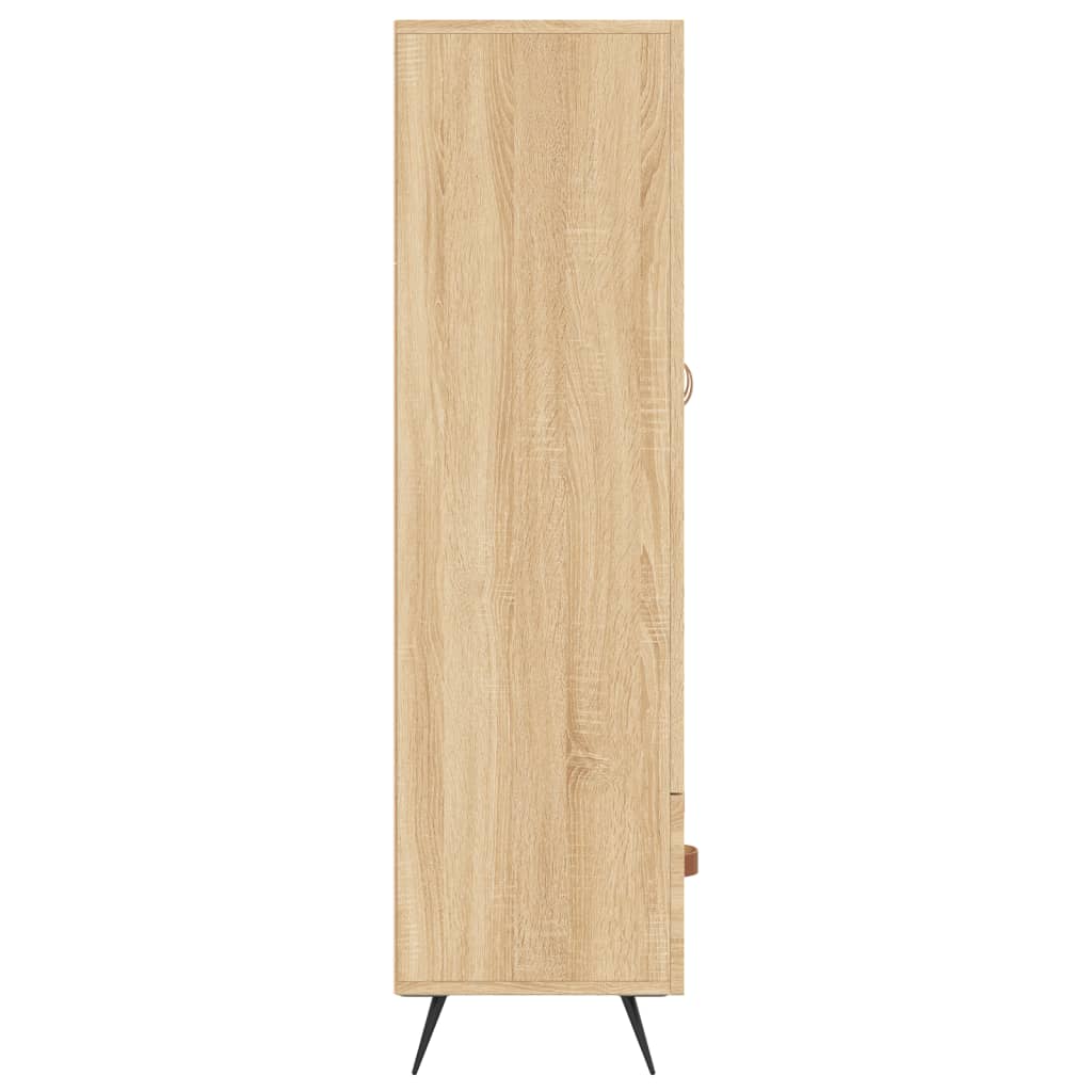 Highboard Sonoma-Eiche 69,5x31x115 cm Holzwerkstoff - Pazzar.ch