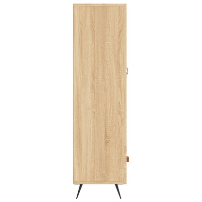 Highboard Sonoma-Eiche 69,5x31x115 cm Holzwerkstoff - Pazzar.ch