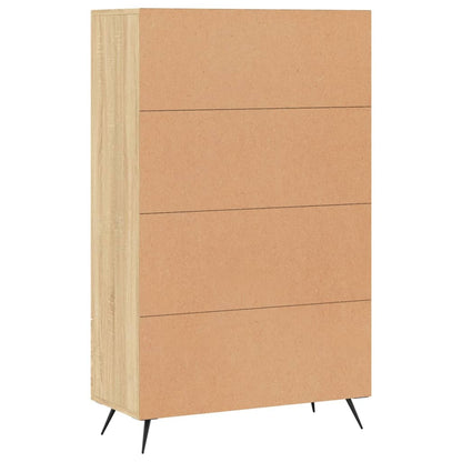 Highboard Sonoma-Eiche 69,5x31x115 cm Holzwerkstoff - Pazzar.ch