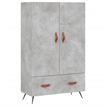 Highboard Betongrau 69,5x31x115 cm Holzwerkstoff - Pazzar.ch