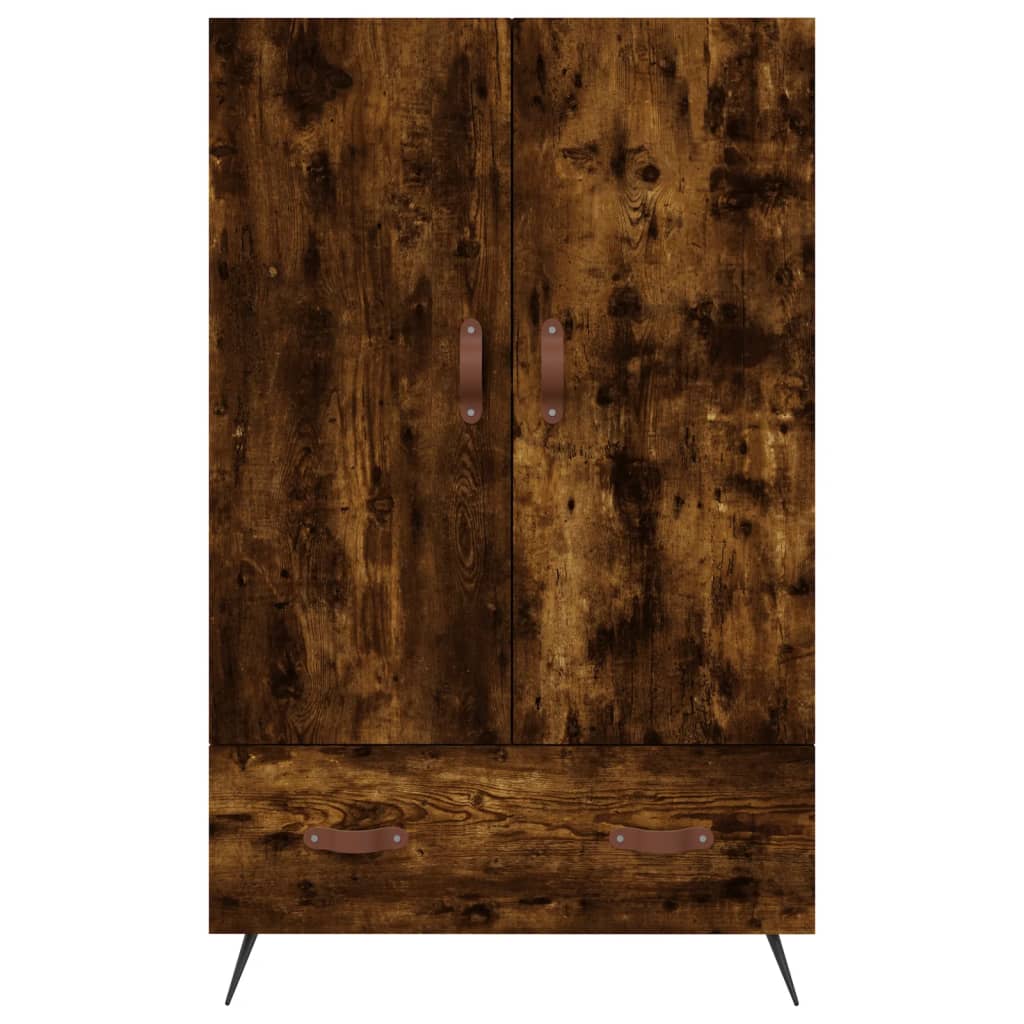 Highboard Räuchereiche 69,5x31x115 cm Holzwerkstoff - Pazzar.ch