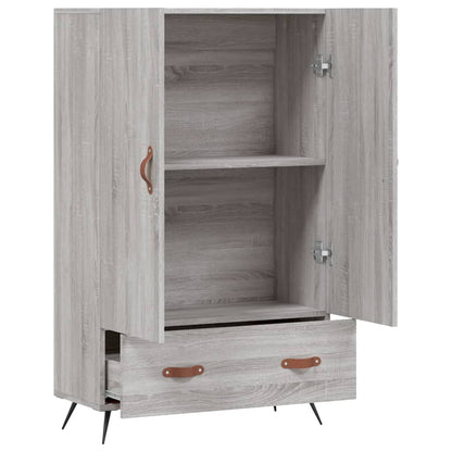 Highboard Grau Sonoma 69,5x31x115 cm Holzwerkstoff - Pazzar.ch