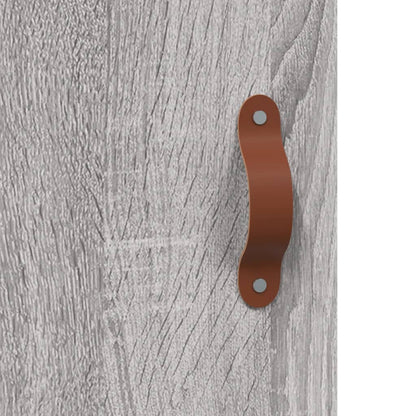 Highboard Grau Sonoma 69,5x31x115 cm Holzwerkstoff - Pazzar.ch