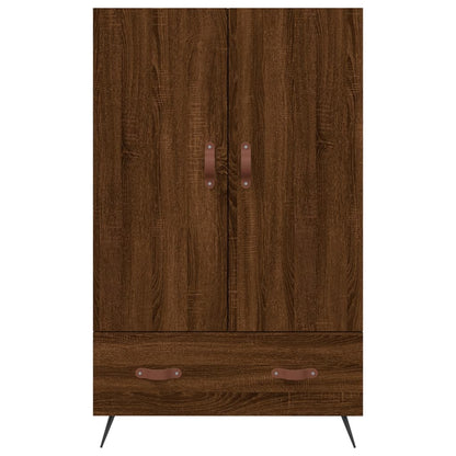 Highboard Braun Eichen-Optik 69,5x31x115 cm Holzwerkstoff - Pazzar.ch