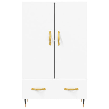 Highboard Weiß 69,5x31x115 cm Holzwerkstoff - Pazzar.ch