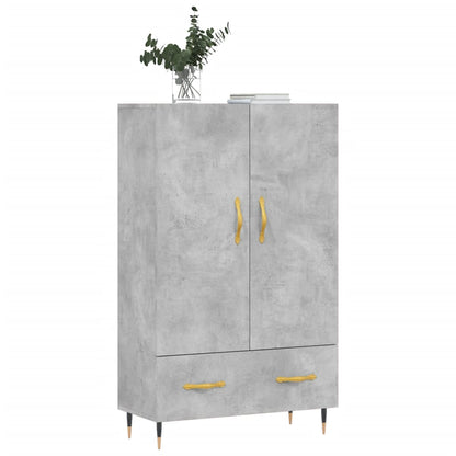 Highboard Betongrau 69,5x31x115 cm Holzwerkstoff - Pazzar.ch