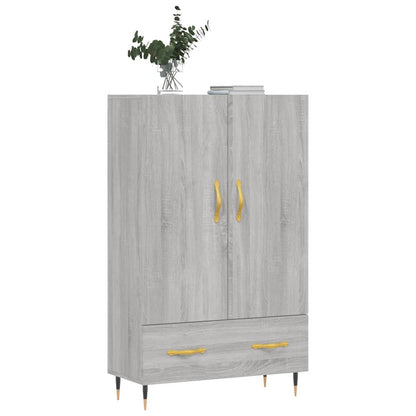 Highboard Grau Sonoma 69,5x31x115 cm Holzwerkstoff - Pazzar.ch