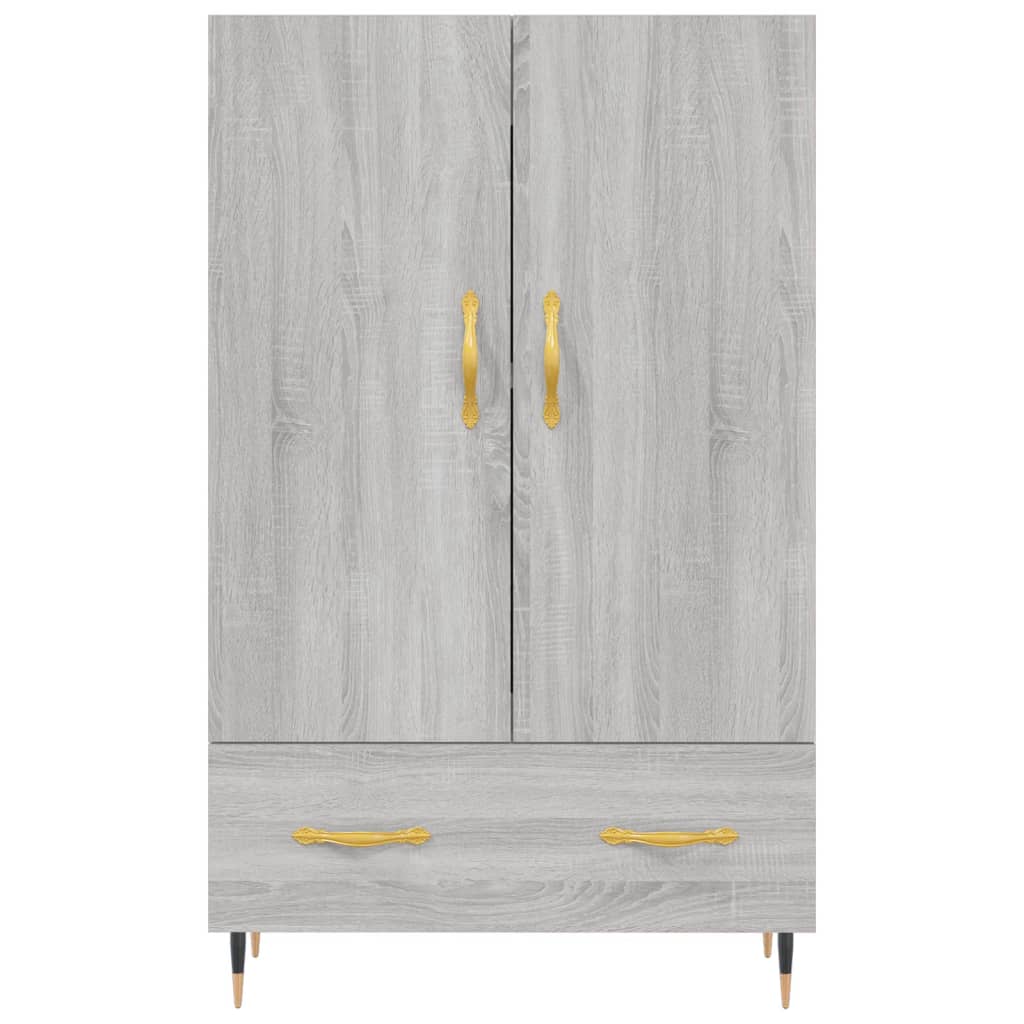 Highboard Grau Sonoma 69,5x31x115 cm Holzwerkstoff - Pazzar.ch