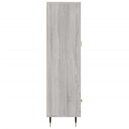 Highboard Grau Sonoma 69,5x31x115 cm Holzwerkstoff - Pazzar.ch