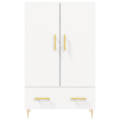Highboard Weiß 69,5x31x115 cm Holzwerkstoff - Pazzar.ch