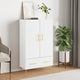 Highboard Weiß 69,5x31x115 cm Holzwerkstoff