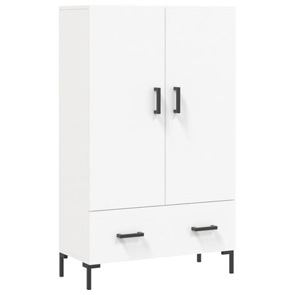 Highboard Weiß 69,5x31x115 cm Holzwerkstoff - Pazzar.ch