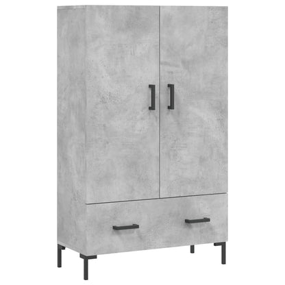 Highboard Betongrau 69,5x31x115 cm Holzwerkstoff - Pazzar.ch