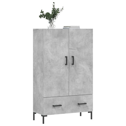 Highboard Betongrau 69,5x31x115 cm Holzwerkstoff - Pazzar.ch