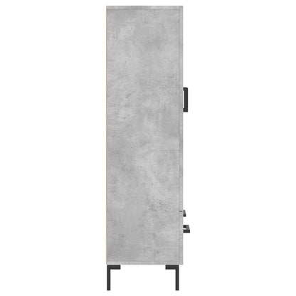 Highboard Betongrau 69,5x31x115 cm Holzwerkstoff - Pazzar.ch