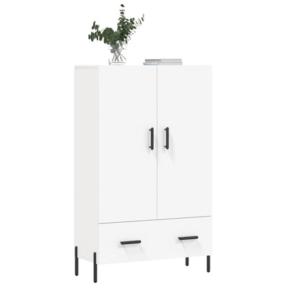 Highboard Weiß 69,5x31x115 cm Holzwerkstoff - Pazzar.ch