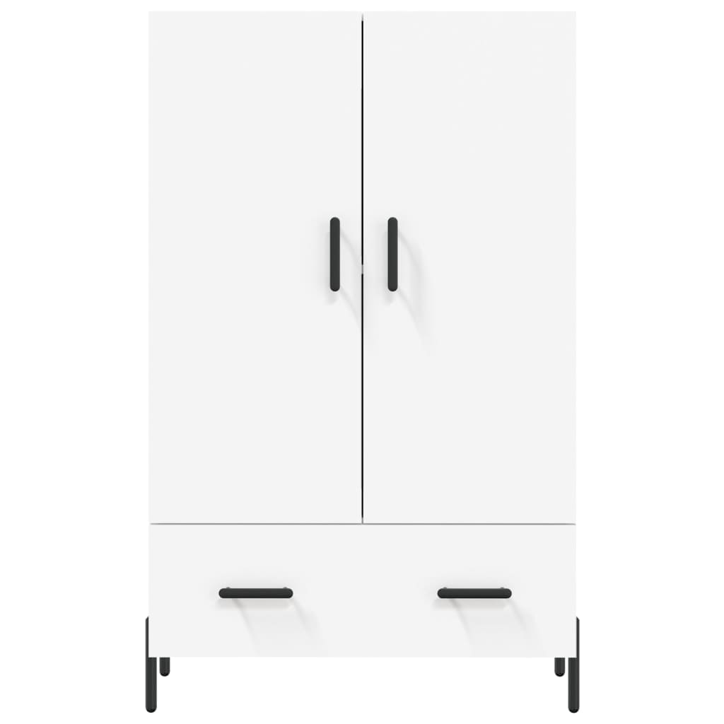 Highboard Weiß 69,5x31x115 cm Holzwerkstoff - Pazzar.ch