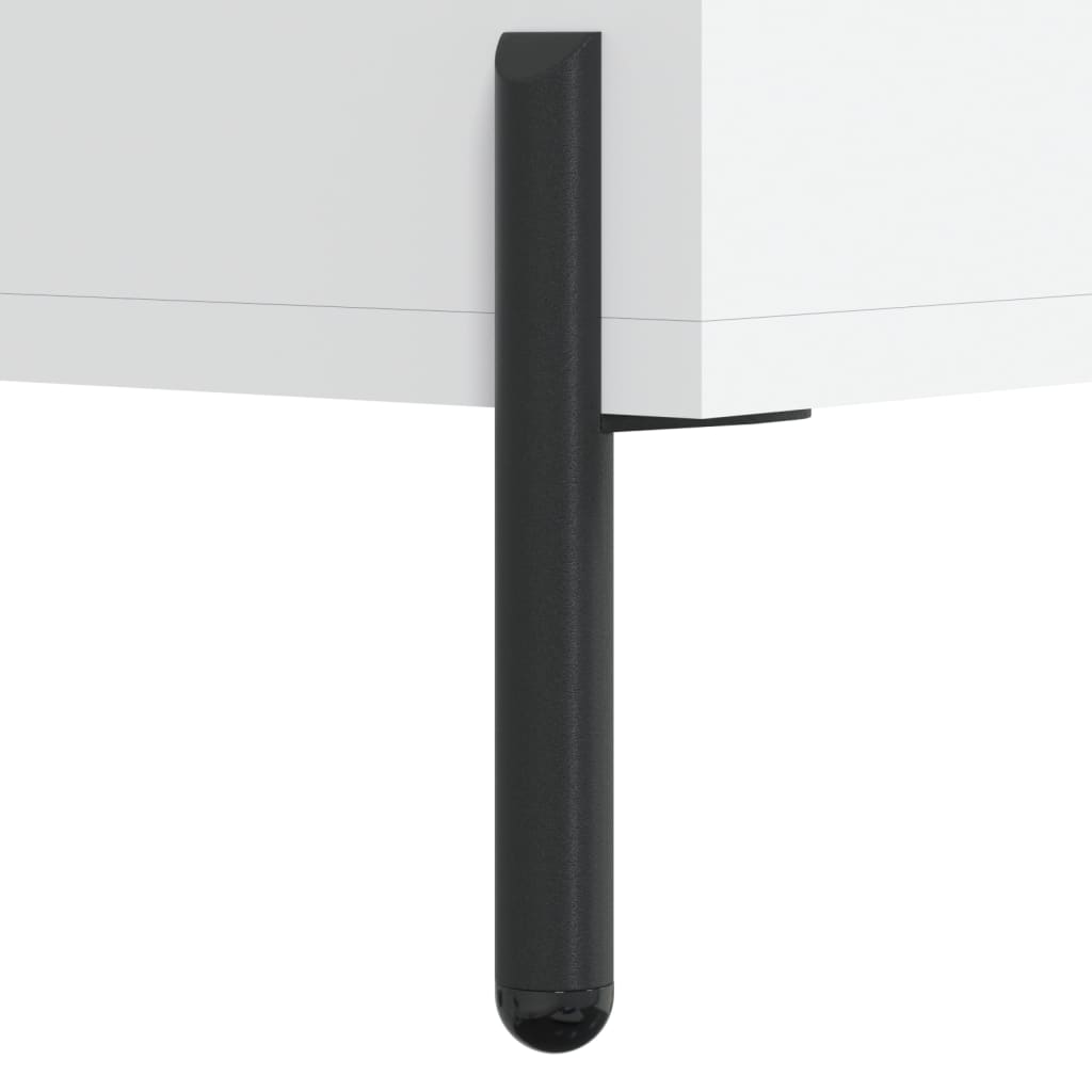 Highboard Weiß 69,5x31x115 cm Holzwerkstoff - Pazzar.ch
